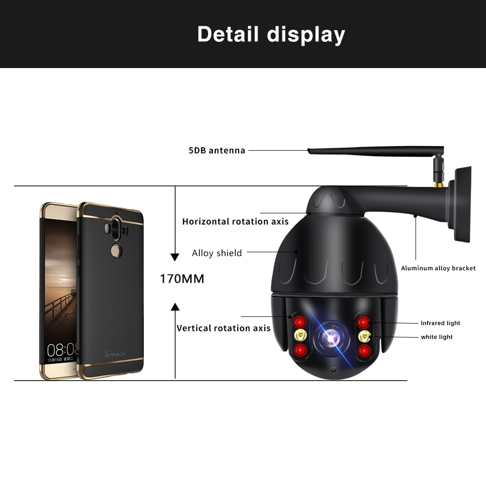 Wifi Outdoor Home Security IP Camera